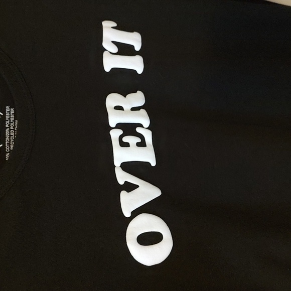 Social Edition Black 'Over It' Graphic Tee - Picture 2 of 7